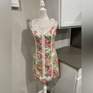 Lilly Pulitzer macfarlane sleeveless cotton dress